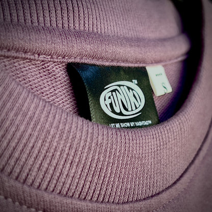 Purple 240 GSM T-shirt Funiki basics