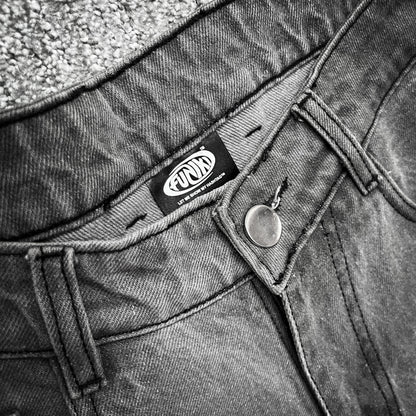Denim Funiki basics Gray Stonewash vintage high-quality
